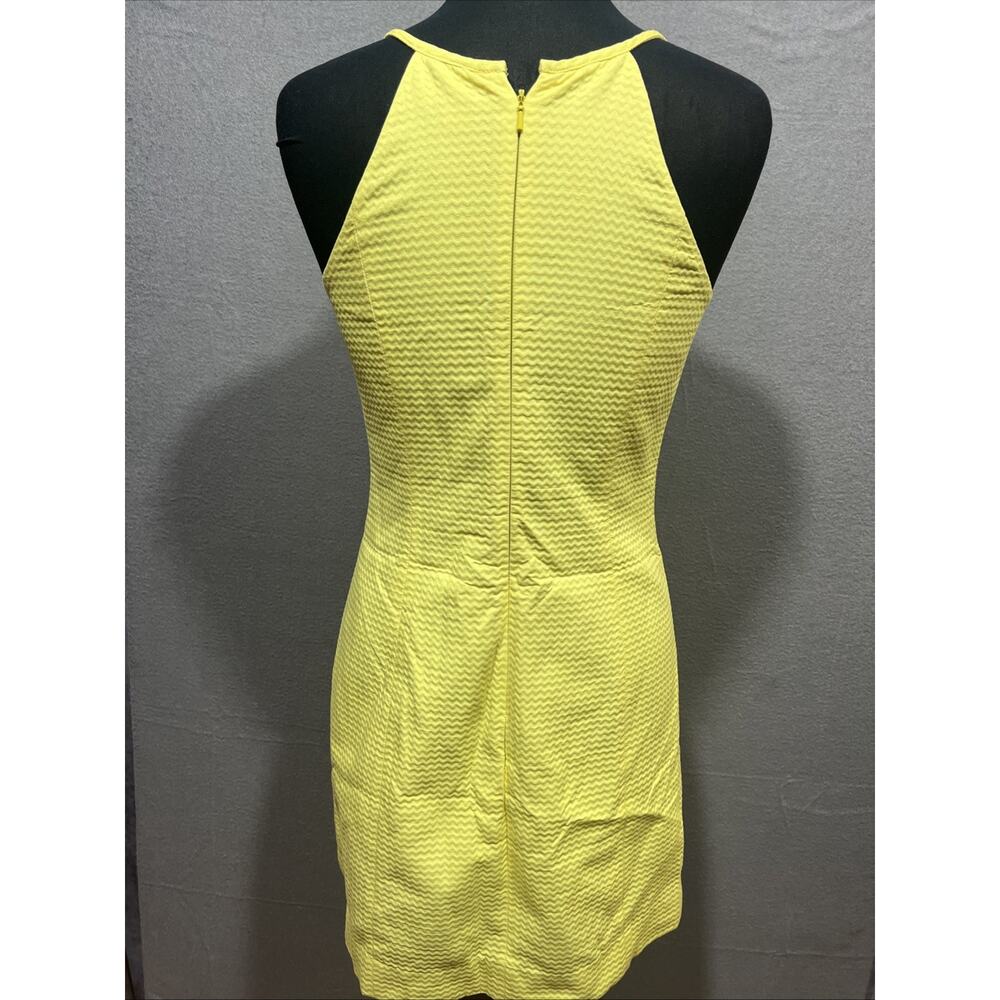 Lilly Pulitzer Pearl Sweet Tarty Yellow White Lace Shift Dress Size 6 - Picture 5 of 13